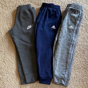 Kids Jogger Pants - Navy and Gray